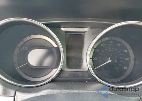 2013 Hyundai Sonata Hybrid from USA, damaged, VIN KMHEC4A45DA088318